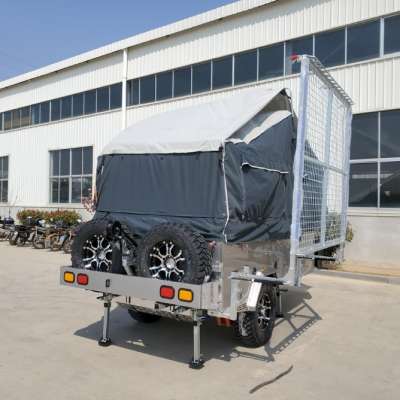 Galvanised chassis and drawbar Camper trailer