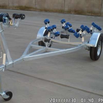 Galvanized Boat Trailer with Single Axle LH3300