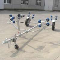 Galvanized Foldable Boat Trailer