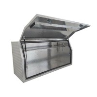 Low Price Full Side Diamond Plate Tool Box For Ute Truck Pickup